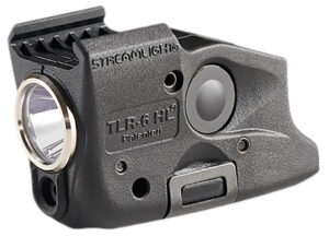 Streamlight 69352 TLR-6 HL G Fits S&W M&P Shield/Sig P365 Pistol/Compatible w/ Glock 42/43, 300 Lumens, White LED Bulb, Green Laser, 130 Meters Beam, Black