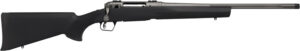 Savage Arms 58268 110 Trail Hunter Lite Full Size 6.5 Creedmoor 4+1 20"  Fluted/Threaded Barrel, Drilled & Tapped Steel Receiver, Black Fixed Synthetic Stock