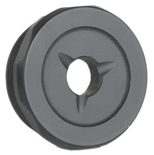 Jk Armament JK155PROEC30 155 Pro Flash Reducer End Cap 30 Cal 1.375"x24 Ti6AL4V Titanium Black