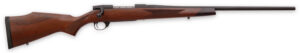 Weatherby VDT270NR4T Vanguard Sporter Full Size 270 Win 5+1 24" Bead Blasted Blued #2 Threaded Barrel, Matte Blued Drilled & Tapped Steel Receiver, Grade A Turkish Walnut Monte Carlo Stock