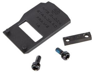 Sig Sauer Electro-Optics SOR1MK001 Romeo1 Mounting Kit Black Steel, Compatible w/ Glock (Except MOS) To Slide Mount