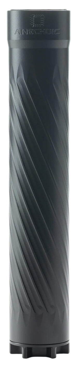 Anechoic X22B Anechox 22  22LR/22WMR/17HMR Black 7075-T6/Titanium 1/2"x28