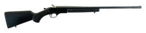 JTS Shotgun J410SSAS028 Lonestrike Full Size 410 Gauge Break Open 3" 1rd 28" Blued Single Shot Barrel, Drilled & Tapped Receiver, Black Synthetic Stock