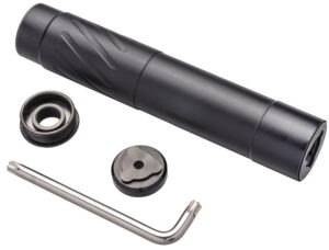 Banish(Silencer Central) 100000111324 Banish 46-V2 .460 cal 1.59" Black Titanium/Stainless Steel 5/8"x24