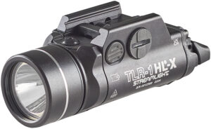 Streamlight 69500 TLR-1 HL-X Black 6000 Series Aluminum 1000 Lumens