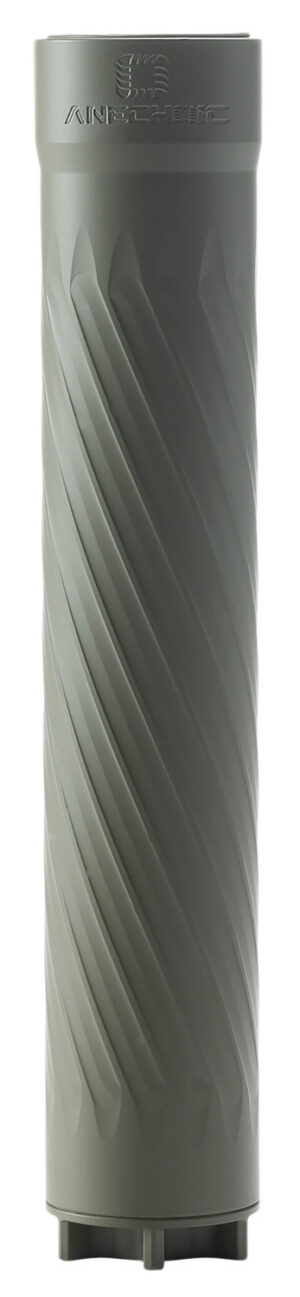 Anechoic X22OD Anechox 22  22LR/22WMR/17HMR 1.10" Olive Drab Aluminum/Titanium 1/2"x28