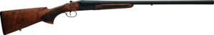 Charles Daly 930387 500 Coach 20 Gauge Break Open 3" 2rd 26" Black Side By Side Barrel, Steel Receiver, Fixed w/Pistol Grip Checkered Walnut Stock