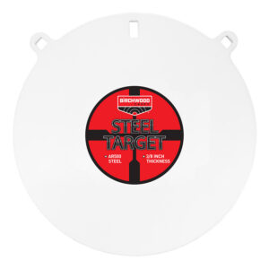 Birchwood Casey BC-RND15-38 Centerfire Target 3/8" AR500 Steel "15 Round Gong