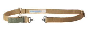 Blue Force Gear VCASPB125AACB Vickers Push Button Sling Coyote Brown Cordura 36"-62" OAL Padded Rifle
