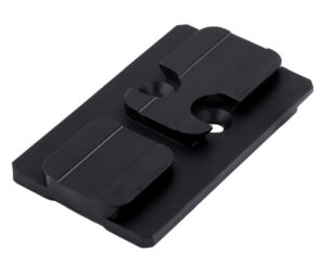 XS Sights GLOM001SM1ACRO Glock MOS Optic Plate  ACRO Footprint Black Nitride Steel