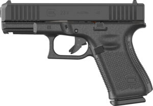 Glock PV2350201 G23 V 40 S&W 10+1 4.02" Black GMB Barrel, Black nDLC Steel Serrated Slide, Black Polymer Frame w/Accessory Rail, Interchangeable Backstrap Grip, Ambidextrous