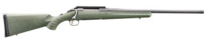 Glenfield 52005 Model A  Full Size 6.5 Creedmoor 4+1 20" Matte Black Threaded Barrel, Matte Black Alloy Steel Receiver w/Picatinny Rail, Moss Green Splatter Fixed Synthetic Stock, Thread Protector