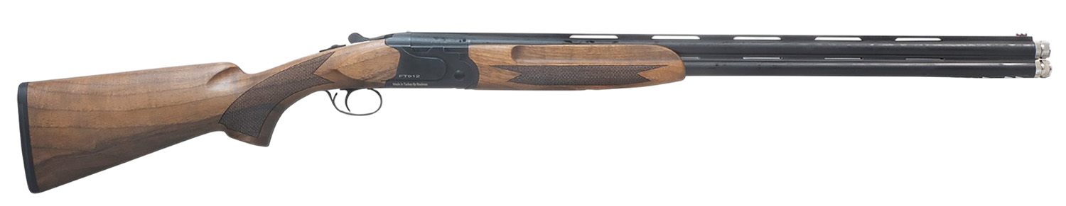Pointer REXFT912BBW12 FT912 Field Trek Full Size 12 Gauge Break Open 3" 2rd 28" Black Over/Under Vent Rib Barrel, Black Steel Receiver, Fixed Walnut Stock, Ambidextrous