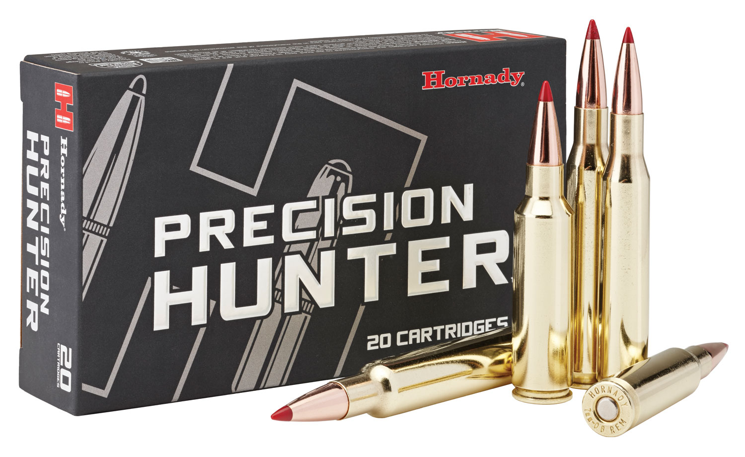 Hornady 82208 Precision Hunter 300WSM 200gr Extremely Low Drag eXpanding 20 Per Box/10 Case