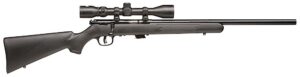 Savage Arms 29200 Mark II FVXP Full Size 22 LR 5+1 21" Matte Blued Button-Rifled Barrel, Drilled & Tapped Matte Blued Steel Receiver, Matte Black Fixed Synthetic Stock, 3-9x40mm Duplex Scope