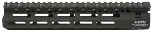 BCM MCMR10556BLK BCMGunfighter MCMR 10" M-LOK, Free-Floating Style Made of Aluminum with Black Anodized Finish for AR-Platform
