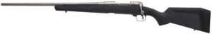 Savage Arms 57056 110 Storm Full Size 270 Win 4+1 22" Matte Button-Rifled Barrel, Matte Drilled & Tapped Stainless Steel Receiver, AccuStock Matte Gray Synthetic Stock, Left Hand