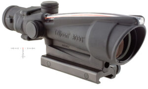 Trijicon 100153 ACOG Black Hardcoat Anodized 3.5x35mm Illuminated Red Horseshoe .223/5.56 BDC Reticle
