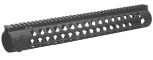 Troy Ind STRXAL115BT01 Alpha Rail  Black Anodized Aluminum AR-15/M16 15" Long