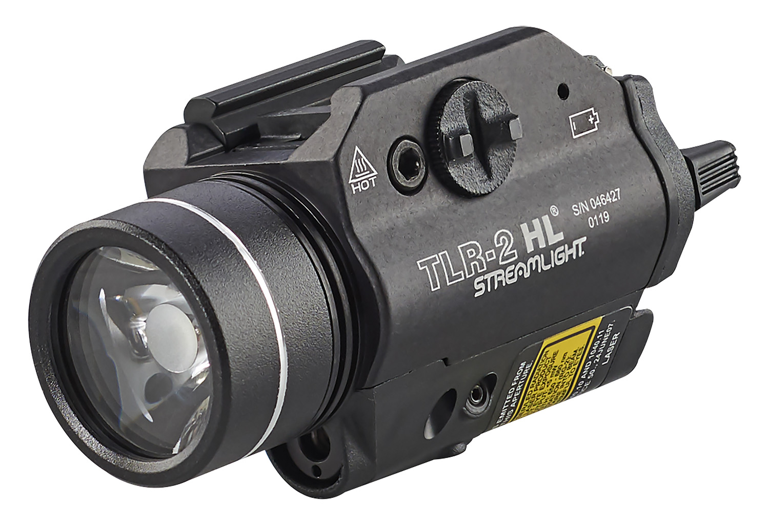 Streamlight 69261 TLR-2 HL Gun Light Black Anodized 1,000 Lumens White LED Red Laser