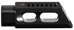 Yankee Hill 26MBA Slant Muzzle Brake Black Steel with 1/2"-28 tpi Threads & 2.50" OAL for 5.56x45mm NATO AR-Platform
