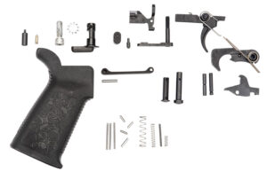 Spikes Tactical SLPK101 Lower Parts Kit Multi-Caliber Black Oxide Stainless Steel AR-Platform