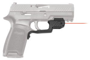 Crimson Trace 0177701 Laserguard Fits Sig P320 (Except Subcompact)/M17/M18, Red Laser Black Polymer