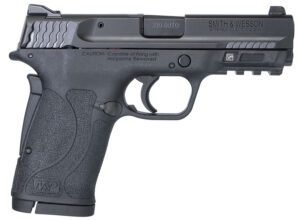 Smith & Wesson 180023 M&P Shield EZ 380 ACP 8+1 3.67" Barrel, Black Polymer Frame With Picatinny Acc. Rail, Black Armornite Stainless Steel Slide, Loaded Chamber Indicator, No Manual Safety
