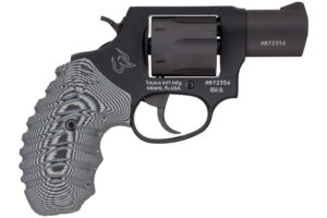 Taurus 2856021ULVZ13 856 Ultra-Lite 38 Special +P Caliber with 2" Matte Black Finish Barrel, 6rd Capacity Matte Black Finish Cylinder, Matte Black Anodized Finish Aluminum Frame & Gray VZ Cyclone Grip