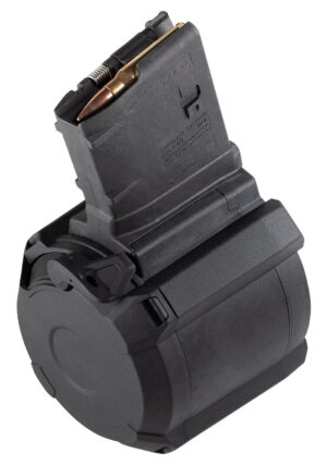 Magpul MAG993BLK PMAG GEN M3 50rd Drum 308 Win/7.62x51mm NATO Fits AR-10/M110/SR25 Black Polymer
