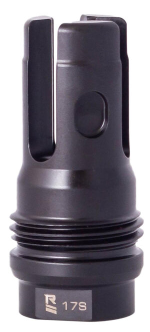 Rugged Suppressor FH004 R3L Flash Mitigation System Black with 5/8"-24 tpi Threads & 2.15" OAL for 7.62mm FN SCAR17