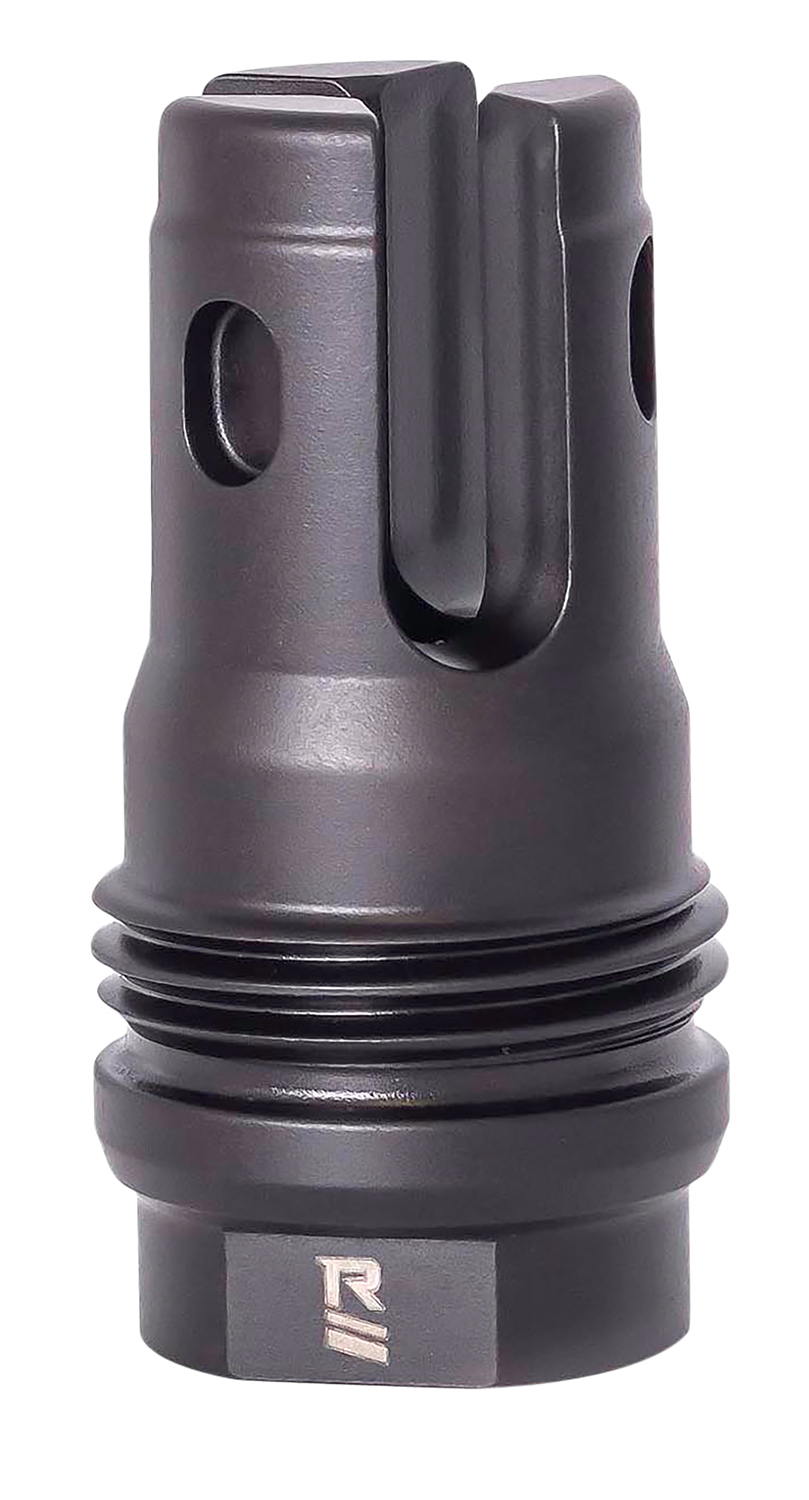Rugged Suppressor FH007 R3 Flash Mitigation System Black with 9/16"-24 tpi Threads & 2.13" OAL for 7.62mm Radiant762, Surge762, Razor762 & Micro30 Suppressors