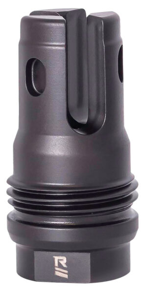 Rugged Suppressor FH013 R3 Flash Mitigation System Black with 1/2"-28 tpi Threads & 2.13" OAL for 7.62mm Radiant762, Surge762, Razor762 & Micro30 Suppressors
