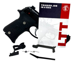Langdon Tactical Tech LTTTJIBOP13 Trigger Job In A Bag  Black Curved Fits Beretta 92/96/M9 not A1 Right Hand