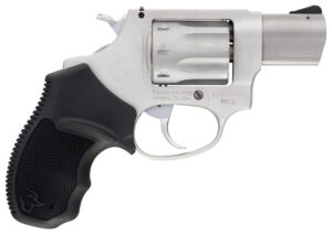 Taurus 2942029 942  22 LR 8rd 2" Barrel, Overall Matte Finish Stainless Steel & Finger Grooved Black Polymer Grip