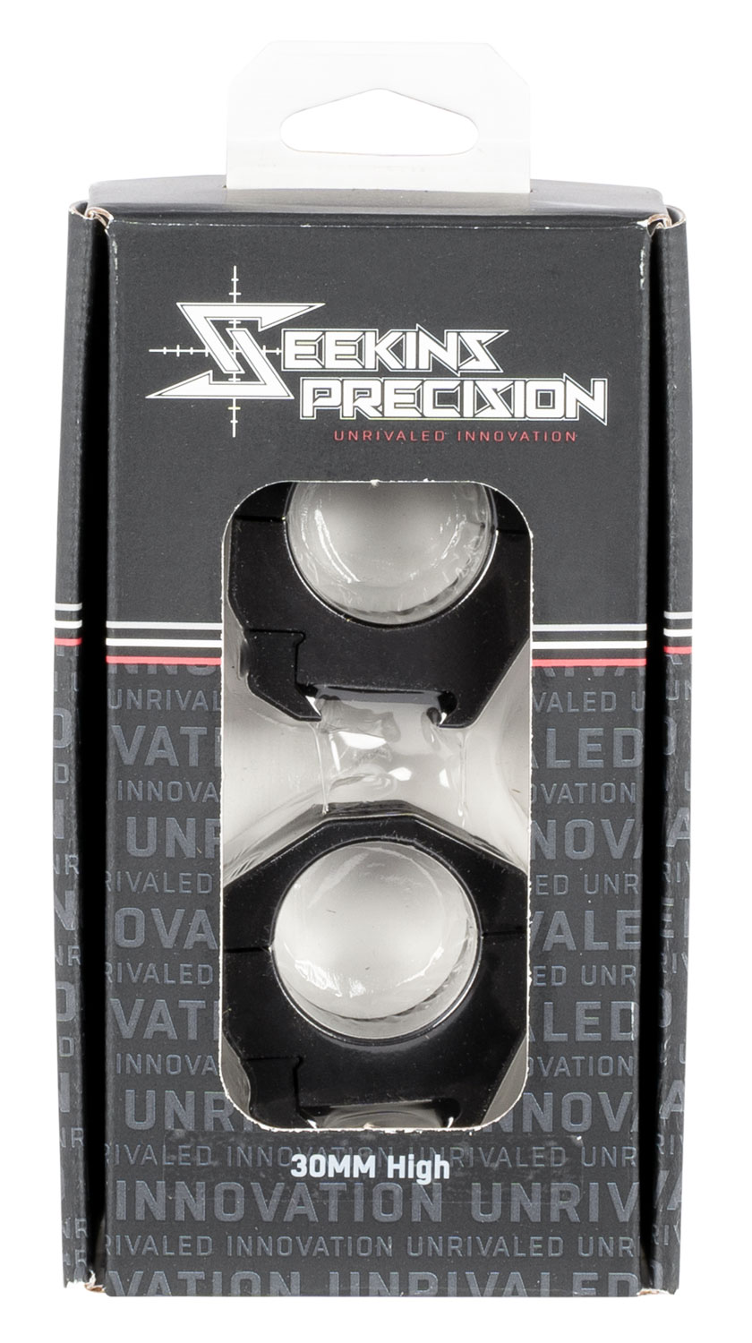 Seekins Precision 0010620012 Scope Rings Matte Black 30mm High
