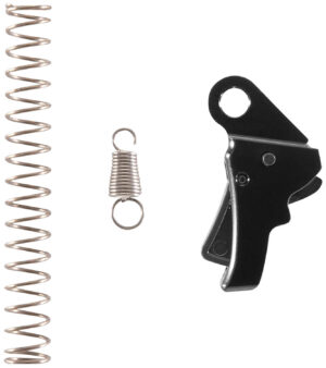Apex Tactical 115112 Action Enhancement Curved Trigger w/ 5-5.50 lbs Draw Weight & Black Finish for Springfield Hellcat