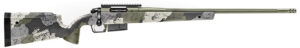 Springfield Armory BAW92465PRCG Model 2020 WayPoint  6.5 PRC 3+1 Cap 24" Mil-Spec Green Cerakote Rec/Barrel Evergreen Camo Carbon Fiber Hybrid Profile with M-LOK Stock Right Hand (Full Size)