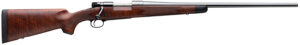 Winchester Repeating Arms 535203299 Model 70 Super Grade 6.8 Western Caliber with 3+1 Capacity, 24" Barrel, High Polished Blued Metal Finish & Satin Fancy Walnut Stock Right Hand (Full Size)