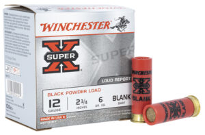 Winchester Ammo XBP12W Super X Blank 12Gauge 2.75" 25 Per Bx/10 Case