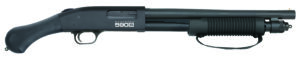 Mossberg 51601 590S Shockwave 12 Gauge Pump 3" 8+1 14.38" Matte Blued Steel Barrel, Black Anodized Receiver, Black Raptor Birdshead Grip