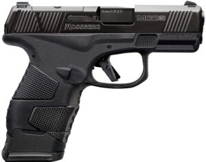 Mossberg 89025 MC2sc Sub-Compact 9mm Luger 3.40" 14+1,11+1 Matte Black DLC Stainless Steel with Optics Cut Aggressive Textured Black Polymer Grip (No Safety)