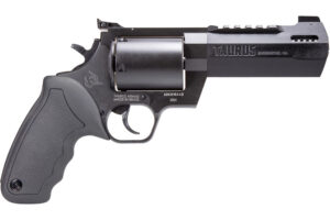 Taurus 2500051RH Raging Hunter  Large Frame 500 S&W Mag 5rd 5.12" Black Ported/Target Crown Barrel, Matte Black Oxide Cylinder, Black Steel Frame, Black Rubber Grip