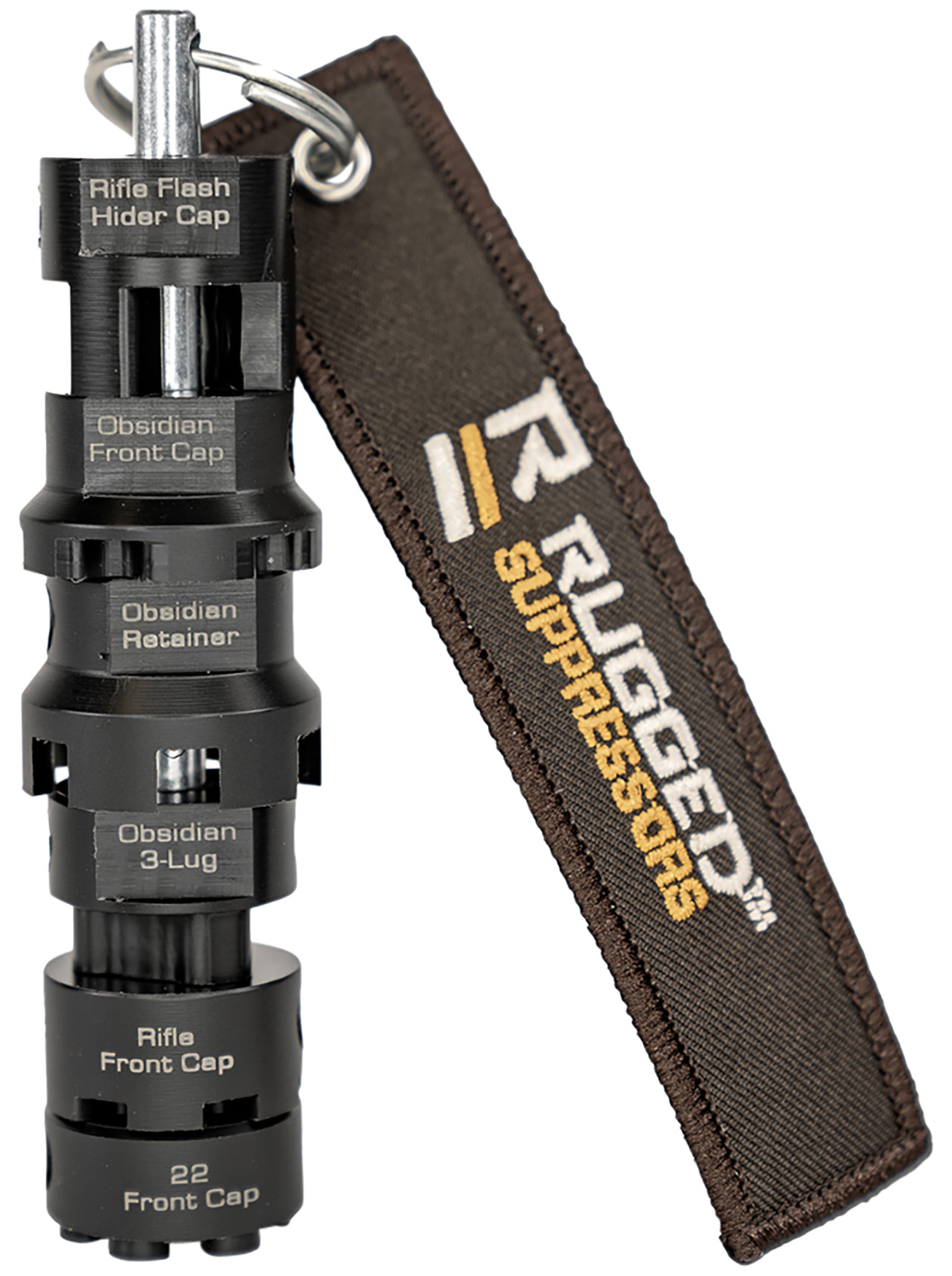 Rugged Suppressors RTK001 Totem Tool (6 Piece Multi-Tool) Compatible with Most Rugged Suppressor