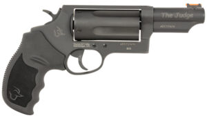 Taurus 24410P31T Judge T.O.R.O. Compact Frame 45 Colt (Long Colt)/410 Gauge 5 3" Matte Black Oxide Steel Barrel, Cylinder & Steel Frame, Black Rubber Grip, Transfer Bar Safety, Exposed Hammer