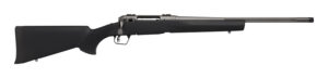 Savage Arms 58269 110 Trail Hunter Lite Full Size 7mm-08 Rem 4+1 20"  Fluted/Threaded Barrel, Drilled & Tapped Steel Receiver, Black Fixed Synthetic Stock