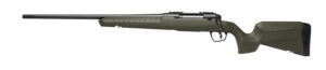 Savage Arms 32130 Axis 2 Compact 7mm-08 Rem 4+1 20" Matte Black Heavy Sporter Barrel, Matte Black Drilled & Tapped Carbon Steel Receiver, Fixed OD Green Synthetic Stock, Left Hand