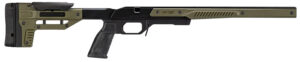 Mdt Sporting Goods Inc 104218ODG Oryx Chassis OD Green 6061-T6 Aluminum Fits Howa 1500 LA/ Weatherby Vanguard LA