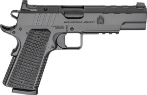 Springfield Armory PX9230LAOS 1911 Emissary 45 ACP 8+1 5" Stainless Steel Barrel Optic Ready Black Carbon Steel Slide VZ Grips Thin-Line G10 Grip