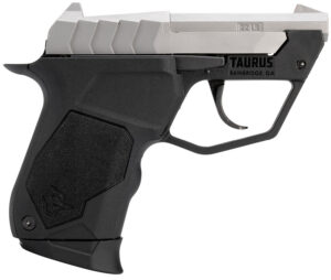 Taurus 1-22TUC139 22TUC Micro-Compact Frame 22 LR 9+1 2.50" Matte Stainless Steel Tip-Up Barrel, Matte Stainless Serrated Stainless Steel Slide, Black Polymer Frame, Black Polymer Grip